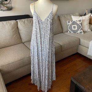 Final Touch Light Blue Maxi Dress